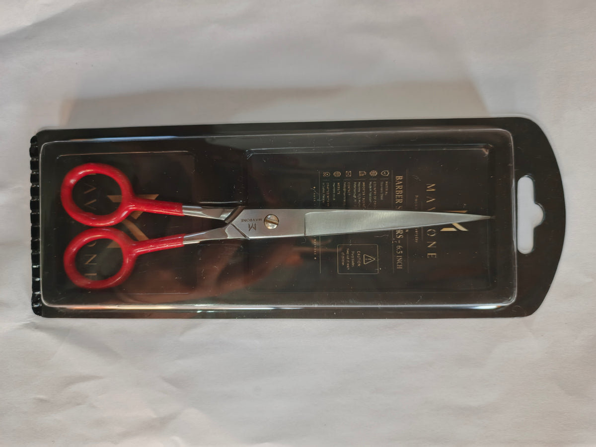 Mavrone Professional Barber Scissors — 6.5 Inch Stainless Steel