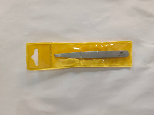 Mavrone Precision Tweezers — Slant Tip, Stainless Steel